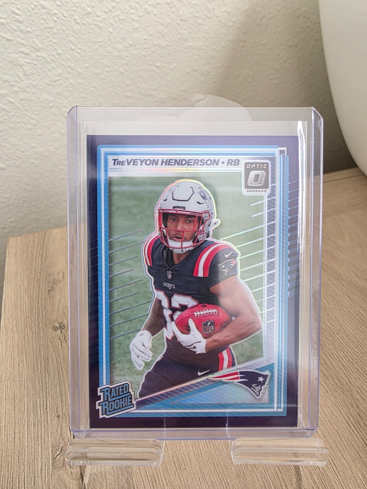 2025 Panini Donruss Optic PURPLE /60 TreVeyon Henderson #248 PATRIOTS SP