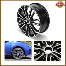 New 17" Black and Machined Alloy Wheel Rim for Toyota Corolla S 2014 2015 2016