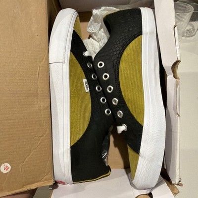 Supreme X Vans Lampin Green Suede Corduroy Sz 11.5 New vn0a38jopuh
