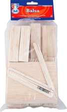 Midwest Products B019 Wood Assortment Economy Bag-Balsa 2Pk 