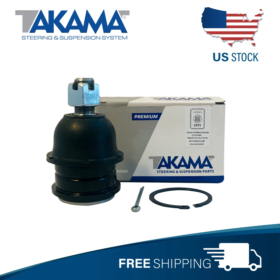 8 pcs Ball joints +Inner Outer tie rod ends for 86-97 Nissan D21 Pickup RWD - Image 2 of 4