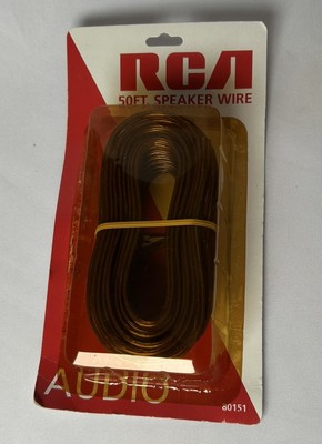 RCA Speaker Wire 50 ft Audio 80151 New