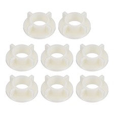 8 Pcs Faucet Mounting Nut, G1/2 ABS Plastic Lock Nuts for Basin Faucet, Cream
