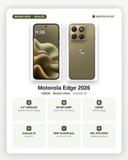 Motorola Moto Edge 2026 Cricket Wireless 128GB