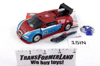 Smokescreen 100% Complete Deluxe Cybertron Transformers