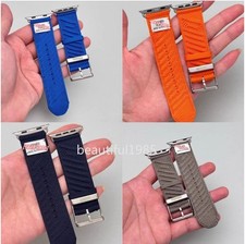 40-49mm Nylon Watch Band Strap Fits for Apple Watch Hermes En-Mer Ultra 1/2/