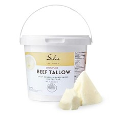 100 Pure Rendered NON GMO Beef Tallow-Food Grade- 7LBS