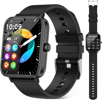 Reloj Inteligente Para Mujer Rosa Samsung Iphone Android En Oferta Impermeable
