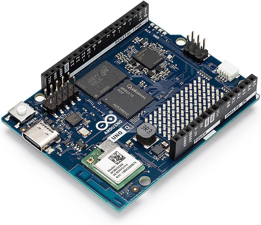 Arduino UNO Q 4GB Hybrid Board QRB2210 &amp; STM32U585 Microcontroller AI Vision