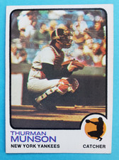 1973 Topps #142 THURMAN MUNSON New York Yankees EX-MT