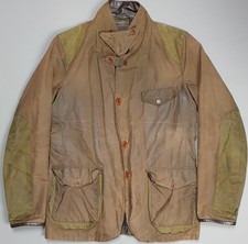 Barbour Dept B Commander Wax Jacket Men’s UK Medium Green Waxed Sports Bond