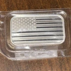 1 oz .999 Fine Silver Bar American Flag Design