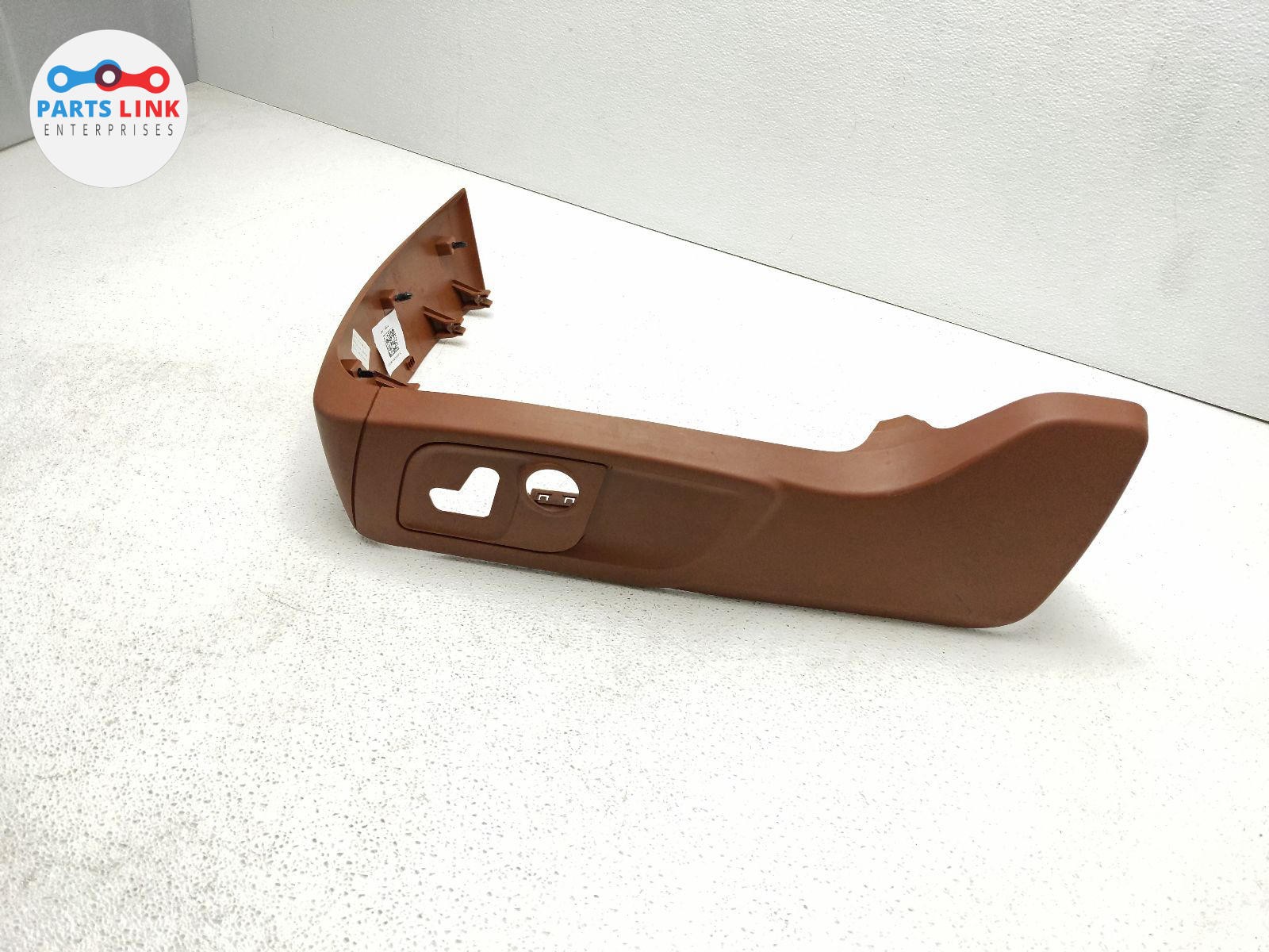 2017-20 MASERATI LEVANTE FRONT LEFT SEAT TRIM SWITCH BEZEL SIDE COVER TAN M161