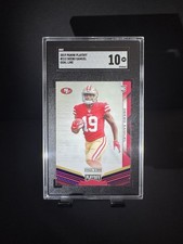 DEEBO SAMUEL 2019 Panini Playoff Goal Line BLUE Parallel RC 49ers Rookie SGC 10