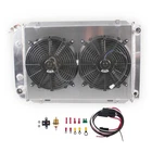 3 Row Aluminum Radiator Shroud Fan for 1980-1988 Ford Thunderbird 5.0L 3.8L 2.3L