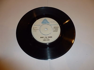 LINDA LEWIS - Baby i'm yours - 1976 UK 2-track 7'' vinyl single