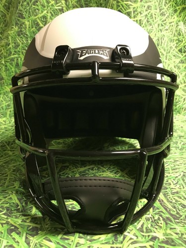 DONOVAN McNABB AUTOGRAPHED PHILADELPHIA EAGLES FS LUNAR ECLIPSE REP HELMET JSA - Picture 3 of 5
