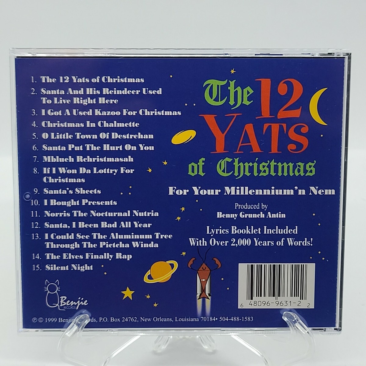 その他 Sweet Sounds of Christmas [CD] 12 Yats of Christmas For Your Millennium 'n Nem Benny Grunch