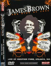 JAMES BROWN - King Of Soul - Live Atlanta USA - pop rock soul - ALL PAL REGIONS