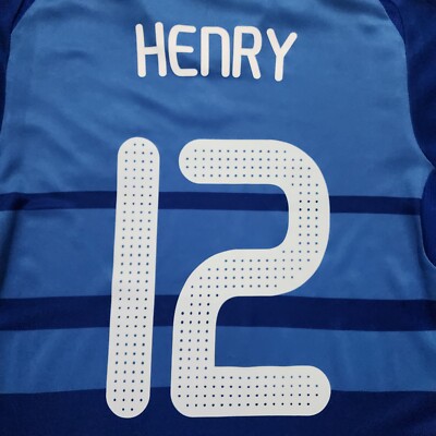 【新品 未使用品】adidas フランス代表 HENRY 12番 シャツ FRANCE NATIONAL 2008 2009 HOME FOOTBALL SHIRT SOCCER JERSEY