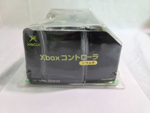 NEU Versiegelt Microsoft Xbox Controller Schwarz 2002 Erste Generation Japan Version - Bild 2 von 6