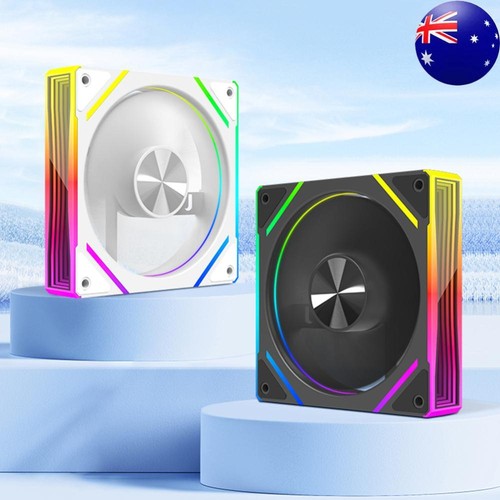 Daisy Chain Case Fan PC Case Fan 4 Pin PWM Case Fan for Cases CPU Liquid Coolers