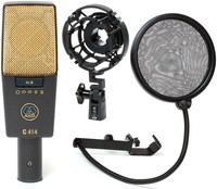 Akg C414 Xlii Large-diaphragm Condenser Microphone on sale Akg C414 Xlii Large-diaphragm Condenser Microphone on sale