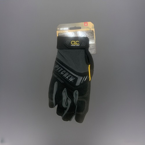 CLC GLOVE PIT CREW PREMIUM MECHANIC GLOVE 205B XL 3 TOUCH SCREEN FINGERTIPS - Picture 2 of 2