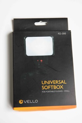 NEW Vello Fabric Softbox for Portable Flash FD-300 (Small)  Universal Softbox