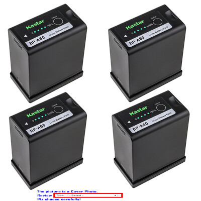 Kastar Fully Decoded Battery Replacement for Canon BPA60 Battery Canon EOS C200B