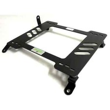 Planted Seat Bracket Driver Left Side For Toyota Supra 86-92 Steel Black
