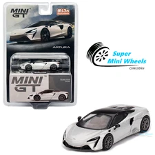 Mini GT 1:64 McLaren Artura Ice Silver #582