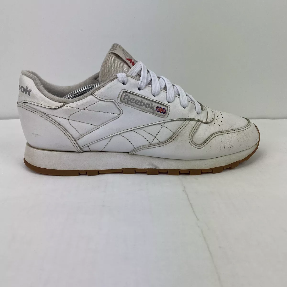 Reebok Classic White Leather Sneakers 059503 318 49801 Women’s Size 8