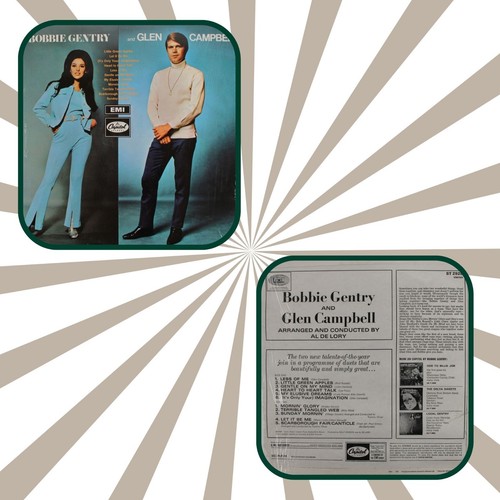 1968 UK Pressing - Bobbie Gentry and Glen Campbell Vinyl LP (ST 2928) - Picture 4 of 5