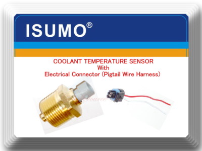 Engine Coolant Temperature Sensor Connector Plug Wire Fit For GM DELPHI 15A Ho - Foto 5