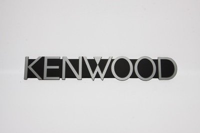 kenwood aluminium chrome silver logo emblem badge 161mm 6 3 8 x 25mm 1 ebay kenwood aluminium chrome silver logo emblem badge 161mm 6 3 8 x 25mm 1 ebay