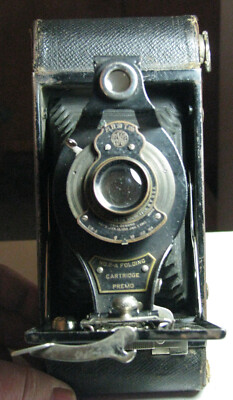 Vintage KODAK No 2-A EASTMAN FOLDING PHOTO Cartridge CAMERA 1913