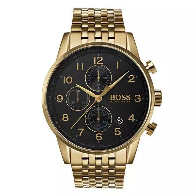 Boss navigator men's clearance watch