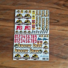 1/10 1:10 Scale Jurassic Park Decals RC Stick...