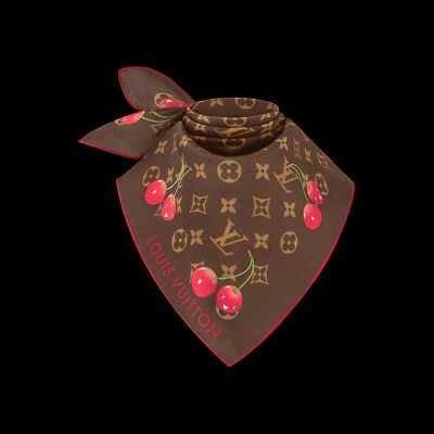 Louis Vuitton x Takashi Murakami M96090 Carre 55 Cherry Monogram