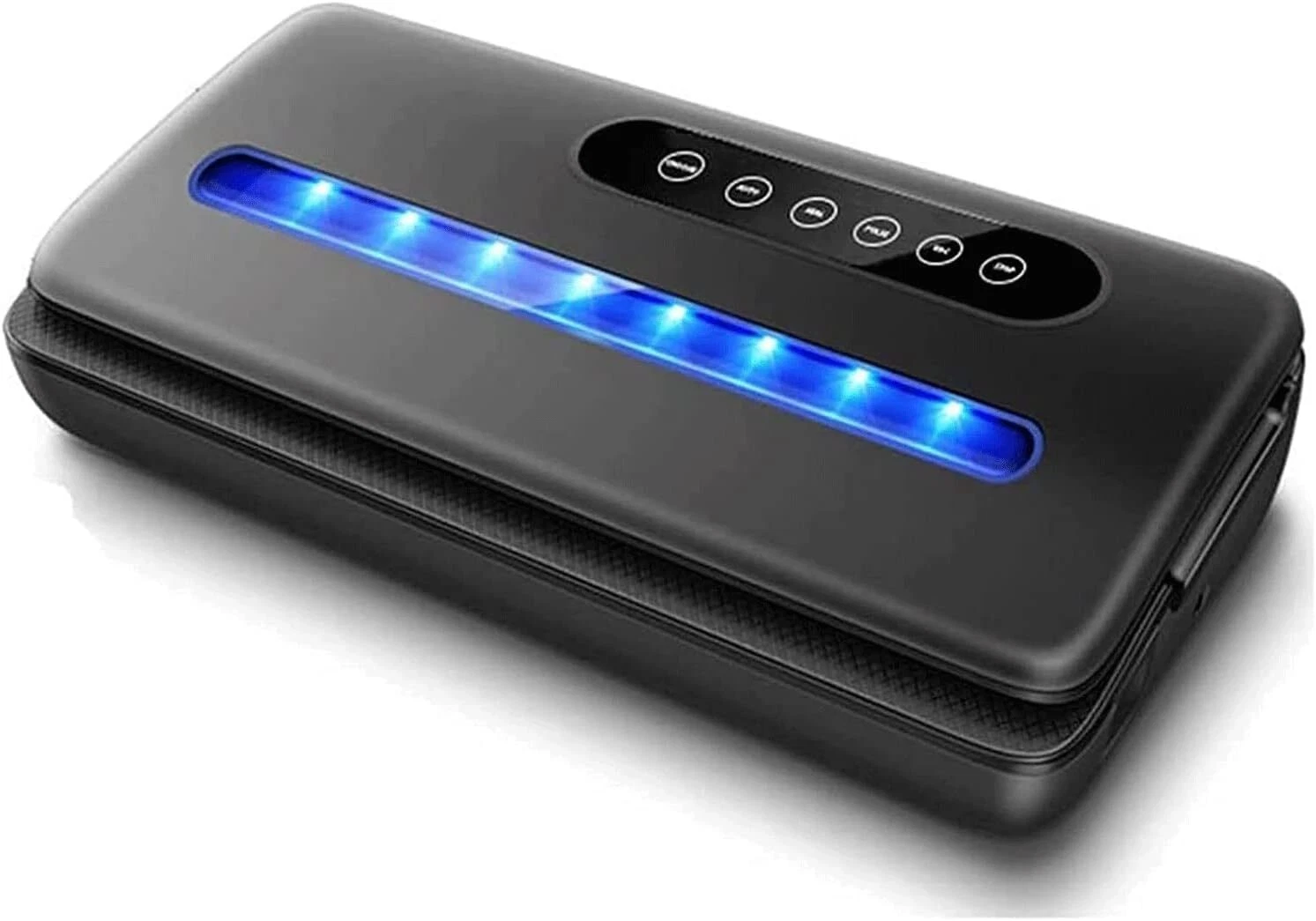 Food Saver Sealer Vacuum Sealer 85 KPA Automatic Black Food Sealer Led Lights