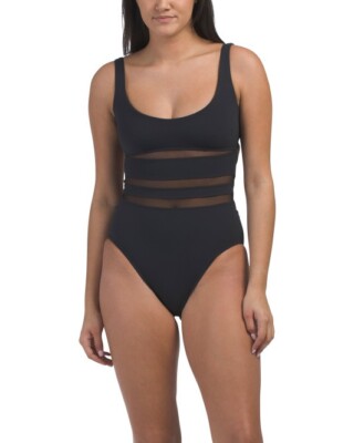 WOLFORD Banded One-piece Swimsuit (size L)