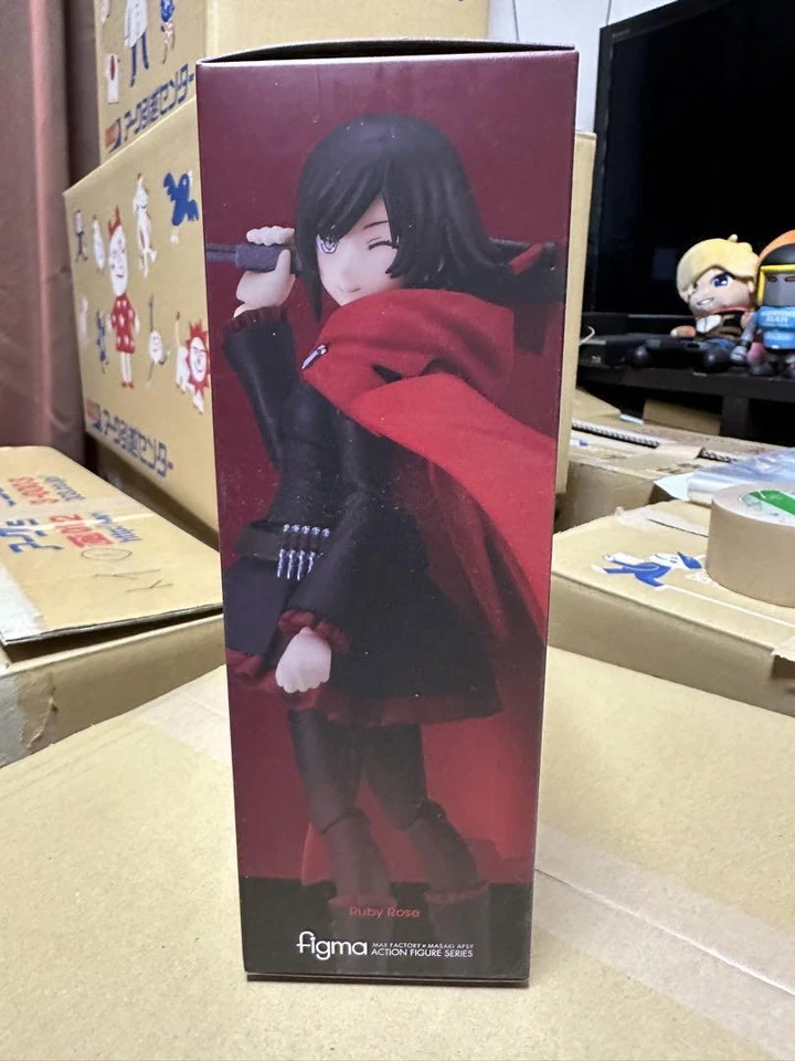 figma RWBY Ice Queendom Ruby Rose Action Figure Max Factory Japan Import - Image 4 of 4