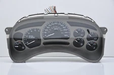 🚘▶️ 2003-2006  ESCALADE SILVERADO Silver Black CLUSTER BB