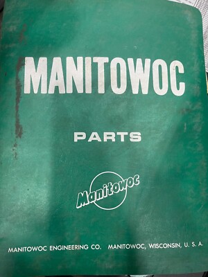 MANITOWOC 4100W PARTS MANUAL