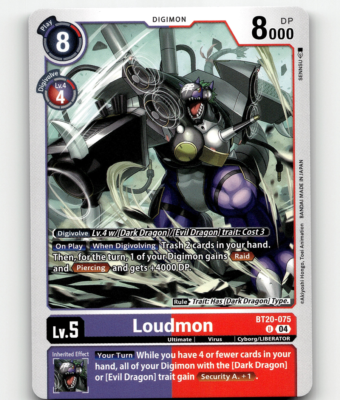 Digimon CCG Loudmon - Release Special Booster 2.5 | eBay