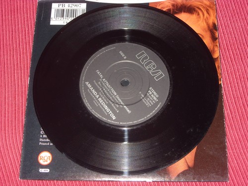 Amanda Redington: Fatal Attraction UK EX+ 7" - Picture 3 of 4