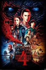 Stranger Things 4 - TV Show Poster (Regular One Sheet Season 4) (Size: 24 x 36")