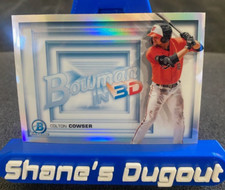 2022 Bowman Chrome Baseball Colton Cowser BOWMAN IN 3D #B3D-20-Baltimore Orioles