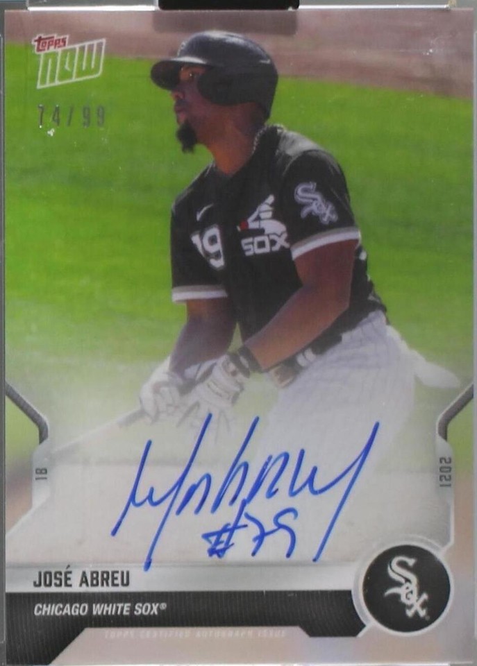 2021 Topps Now Road to Opening Day - José Abreu #OD-81A - 1 of 1